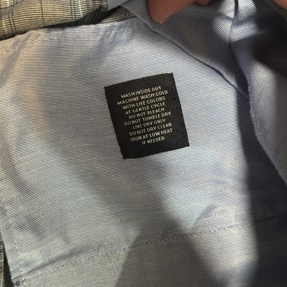 Tommy Hilfiger Men's Blue Checkered Pants - Picture 3 of 6